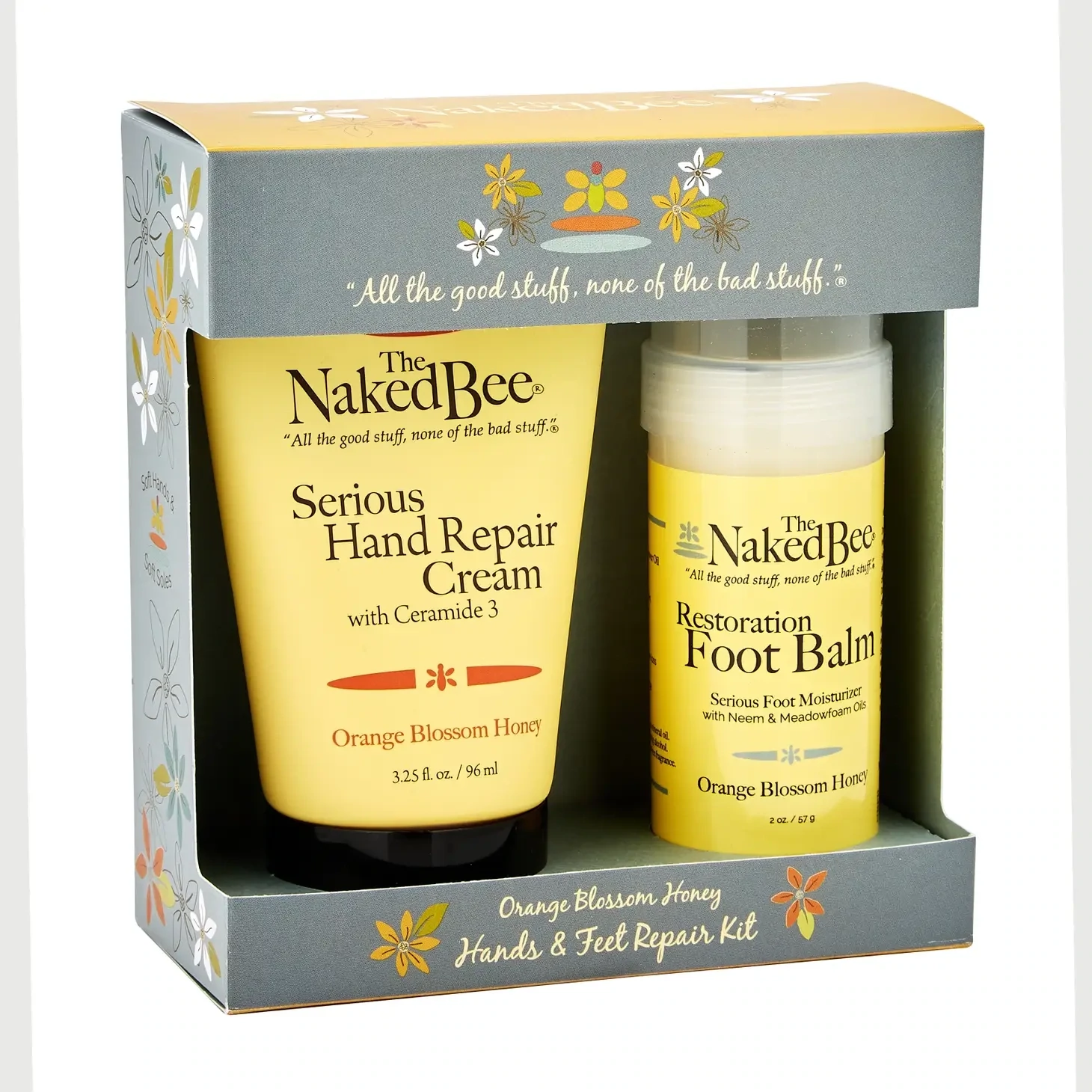 Naked Bee OrangeBlossom Honey Hand/Foot Repair Kit