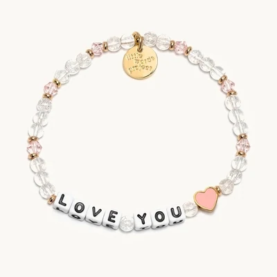 Little Words Love You w/Heart Bracelet