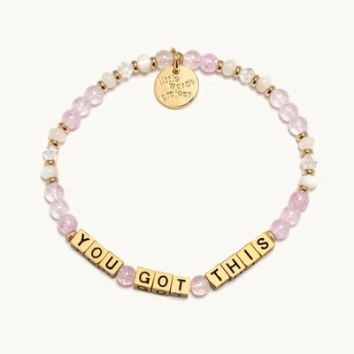 Little Words You Got This Gold Bracelet