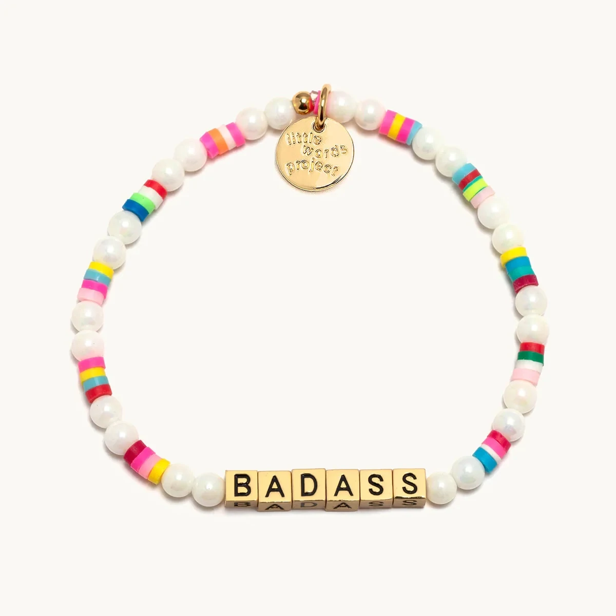Little Words Badass Gold Bracelet