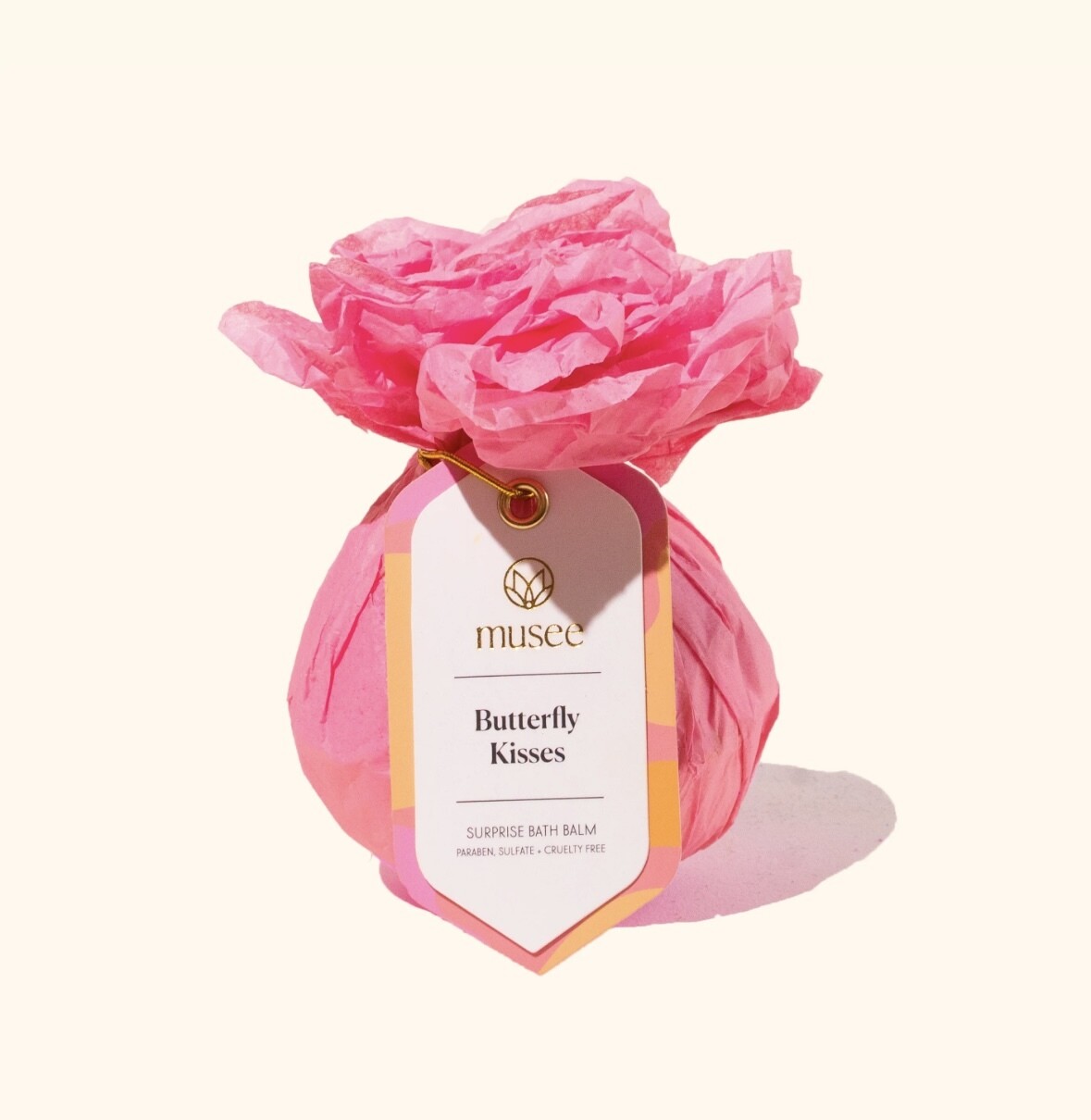 Musee Butterfly Kisses Bath Bomb