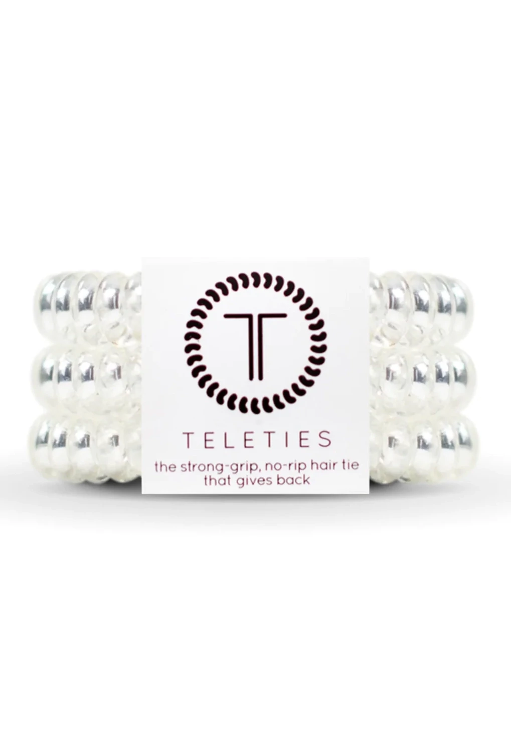Crystal Clear Large Hair Coils
