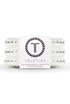Crystal Clear Large Hair Coils