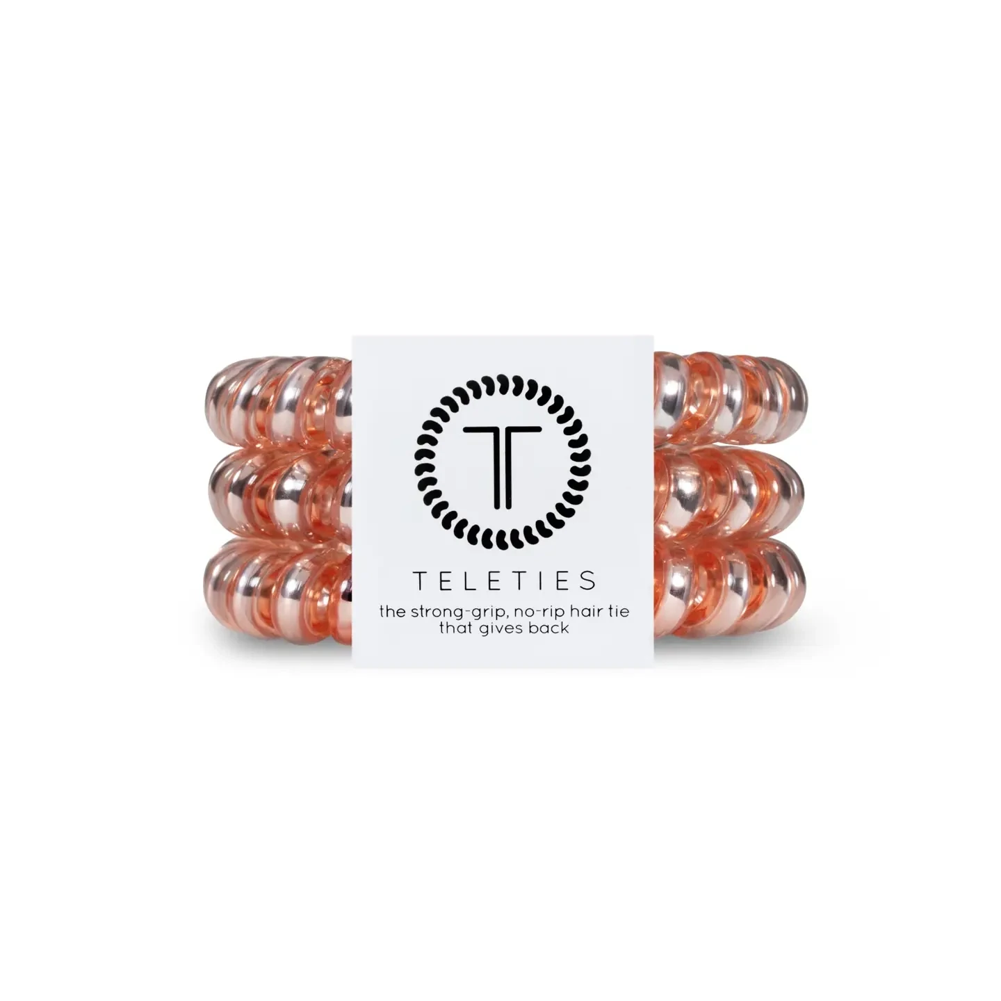 Teleties Millennial Pink Large Hair Coils