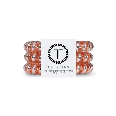 Teleties Millennial Pink Large Hair Coils