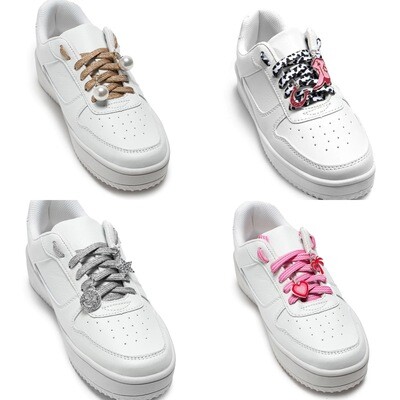 Living Royal Shoe laces and Charm Set