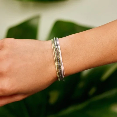 PuraVida Charity Earth Day String Bracelet