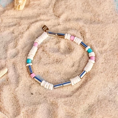 PuraVida Tropical Breeze Stretch Bracelet