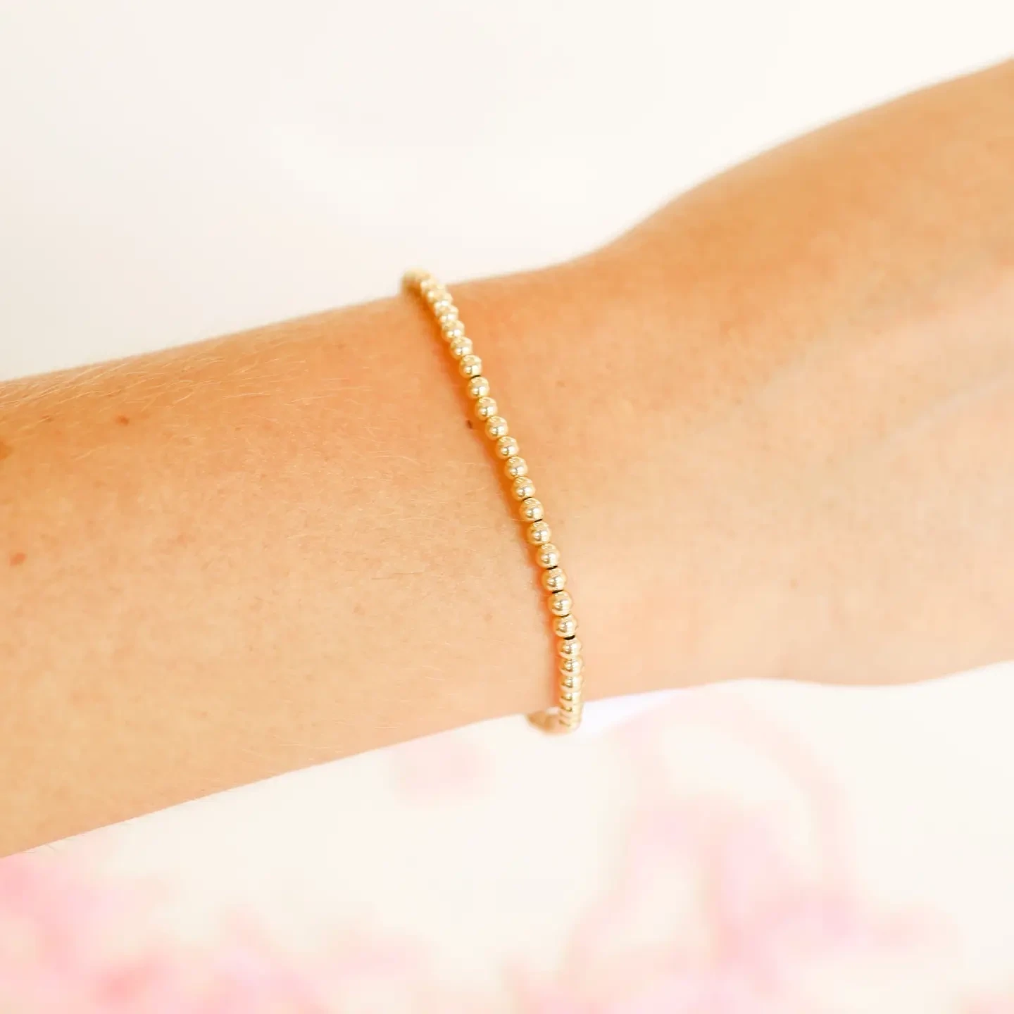 BB Gold Beaded Bracelet