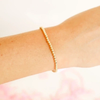 BB Gold Beaded Bracelet