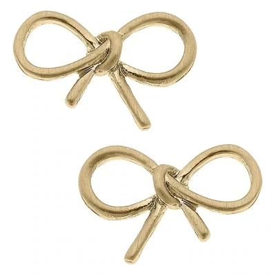 CANVAS Willamina Tied Bow Earrings