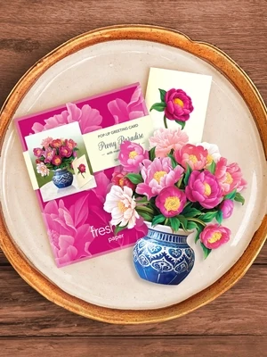 Freshcut Paper Mini Peony Paradise