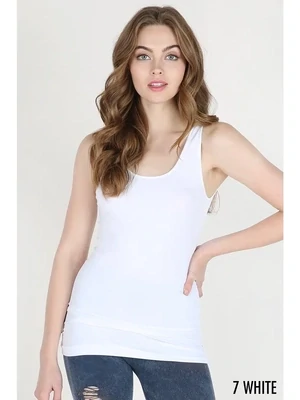 NikiBiki White Jersey Tank