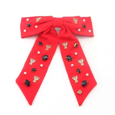 Brianna Cannon Red Texas Tech Bow