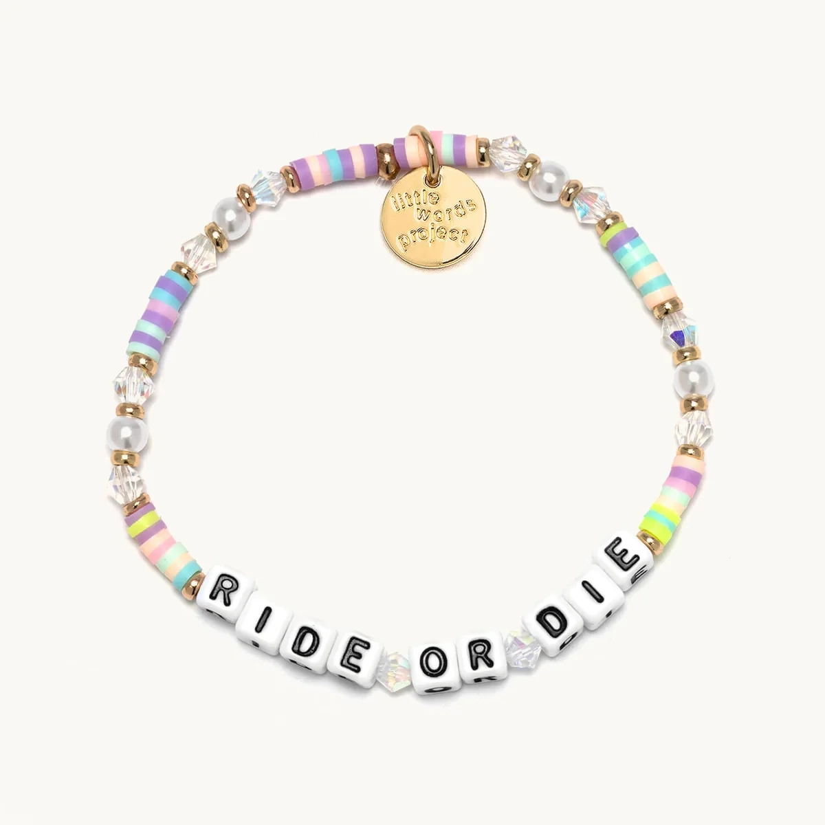 Little Words Ride Or Die Bracelet 