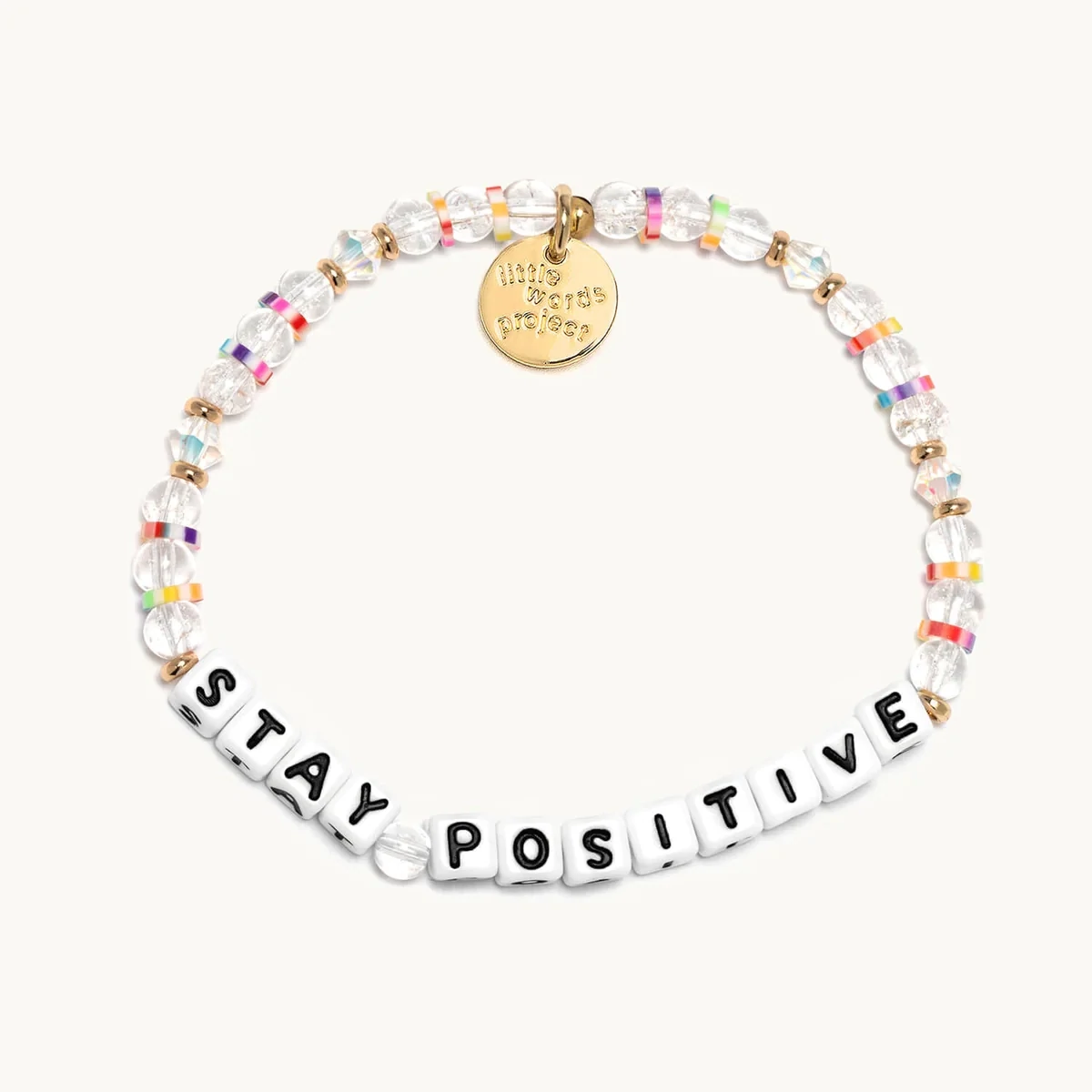 Little Words Stay Positive Bracelet