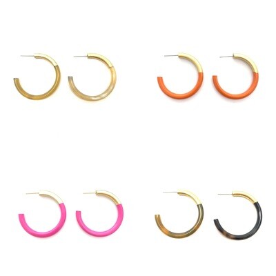 Accessory Jane Liz Med Hoops