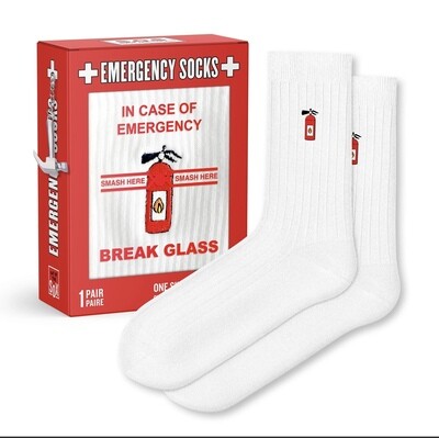 In Case Of Emergency Socks