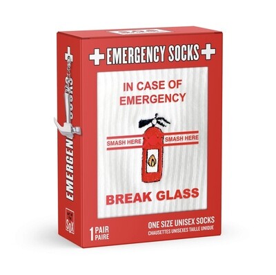 In Case Of Emergency Socks
