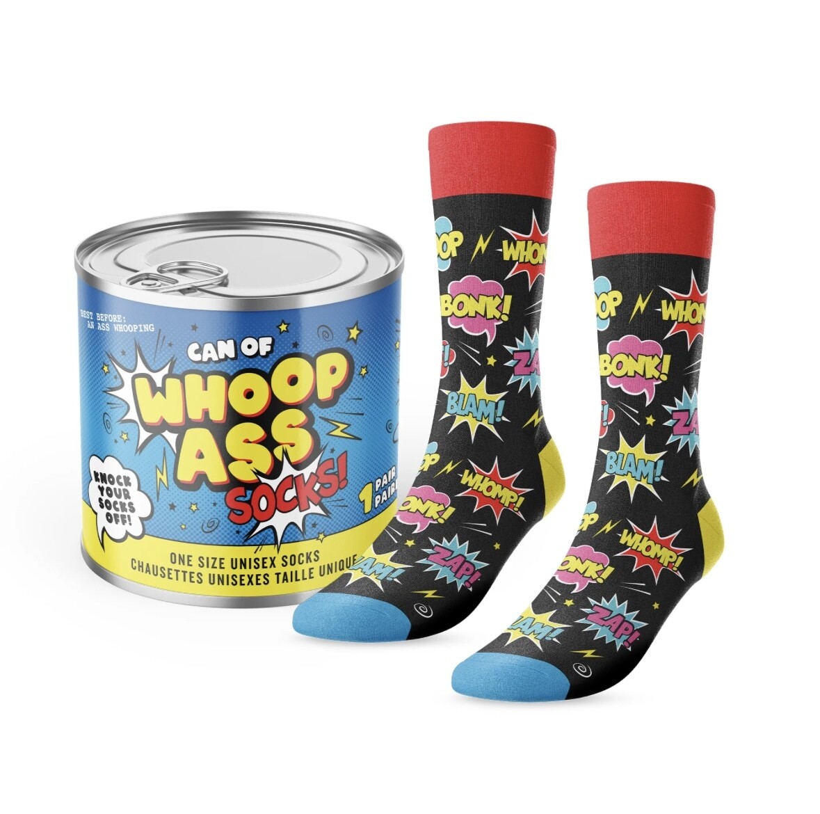Can Of Whoop Ass Socks