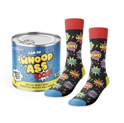 Can Of Whoop Ass Socks