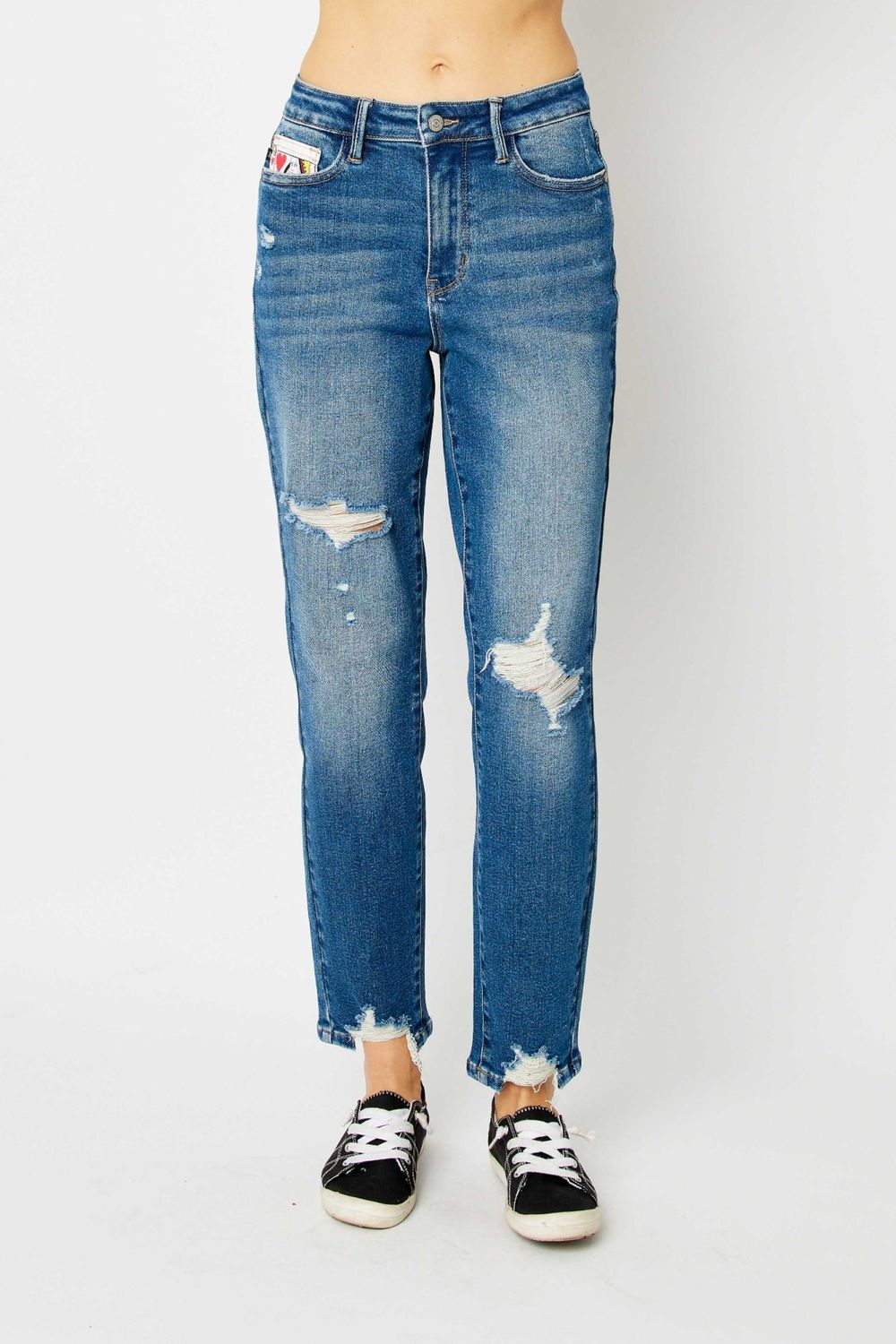 JUDY BLUE Queen of Hearts Jean