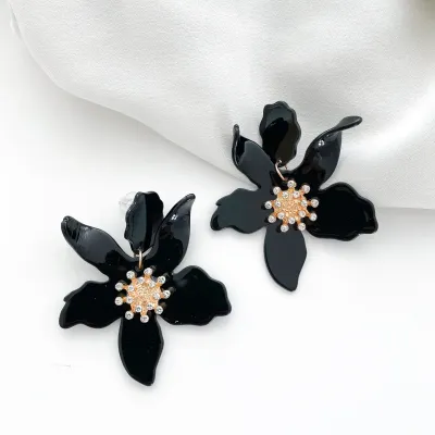 Blooming Flower Statement Earrings