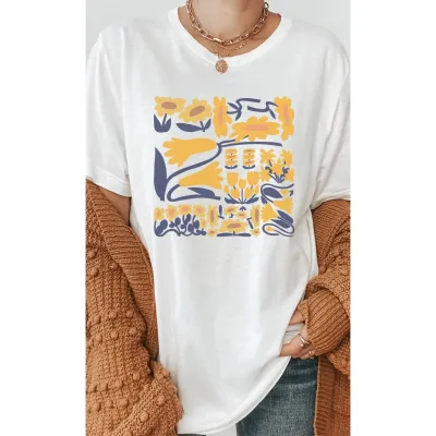 Kissed Apparel Navy Floral T-shirt