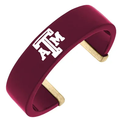 CANVAS A&amp;M Resin Cuff Bracelet