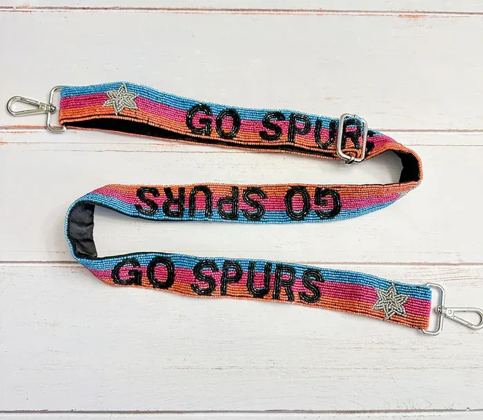 PRIA Fiesta Spurs Beaded Purse Strap 