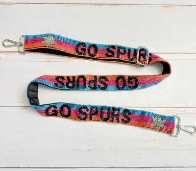 PRIA Fiesta Spurs Beaded Purse Strap 