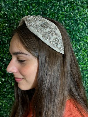 PRIA Lolita Silver Jewels Headband