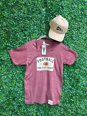 Football Patch V-neck