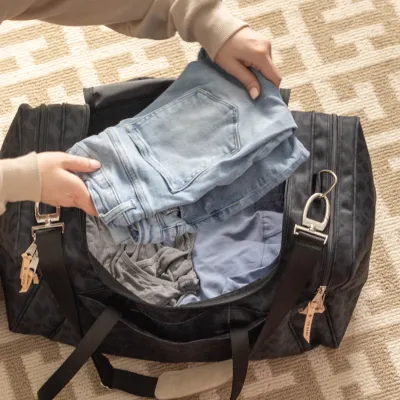 Jon Hart Large Square Duffle