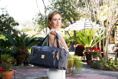 Jon Hart Small Square Duffle