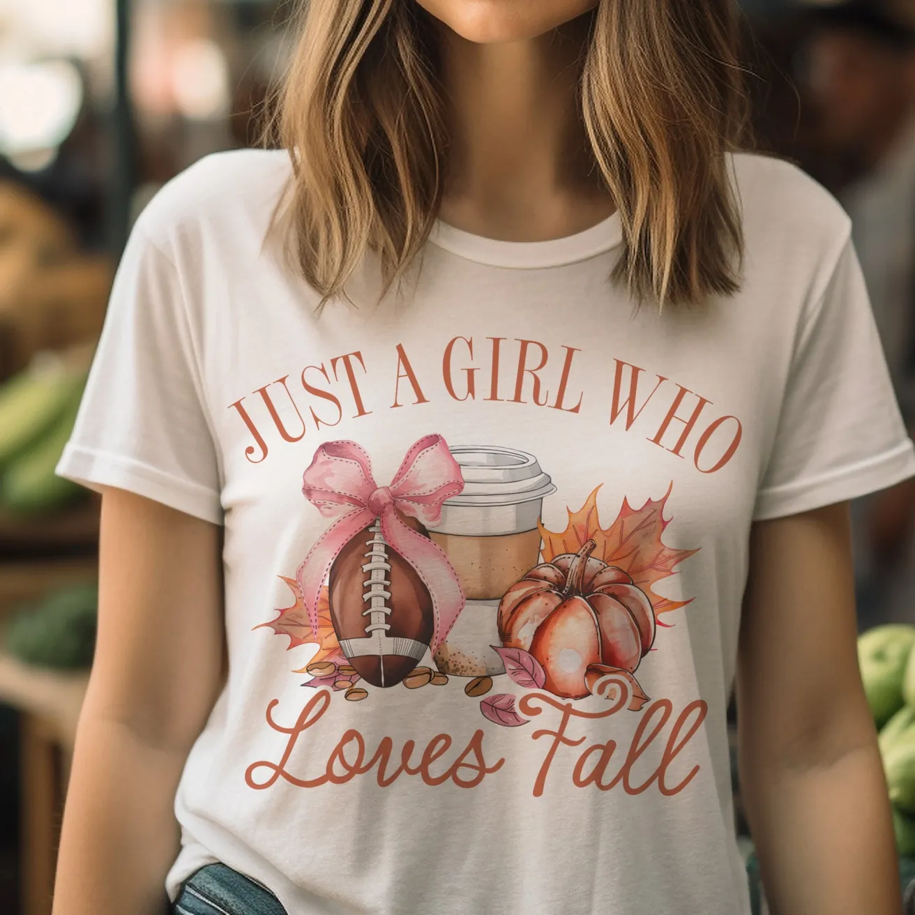 PAR.TEES Girl Who Loves Fall Tee