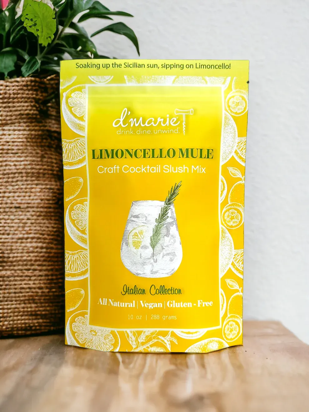 D.Marie Limoncello Mule Slush Mix