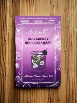 D.Marie Blackberry Burbon Smash Slush Mix