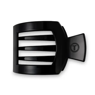 Black Square Flat Large Clip