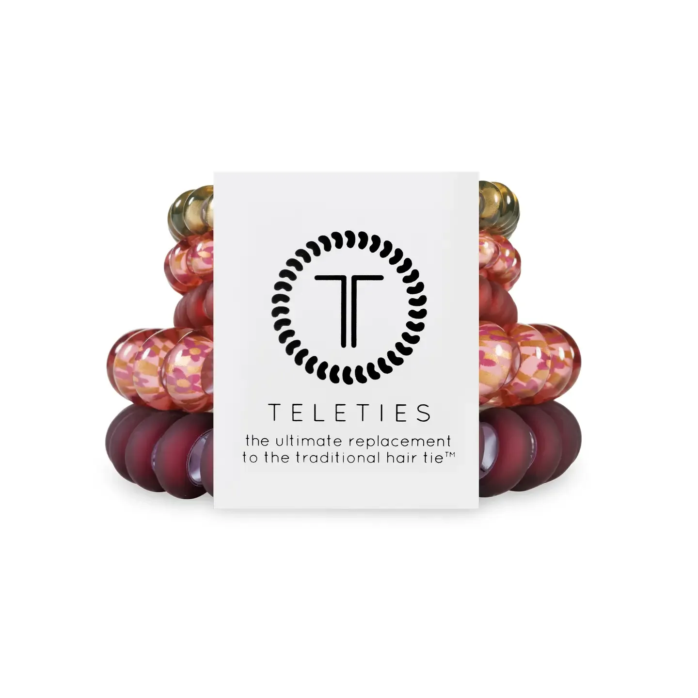 Teleties Burgundy Bliss Coil Set