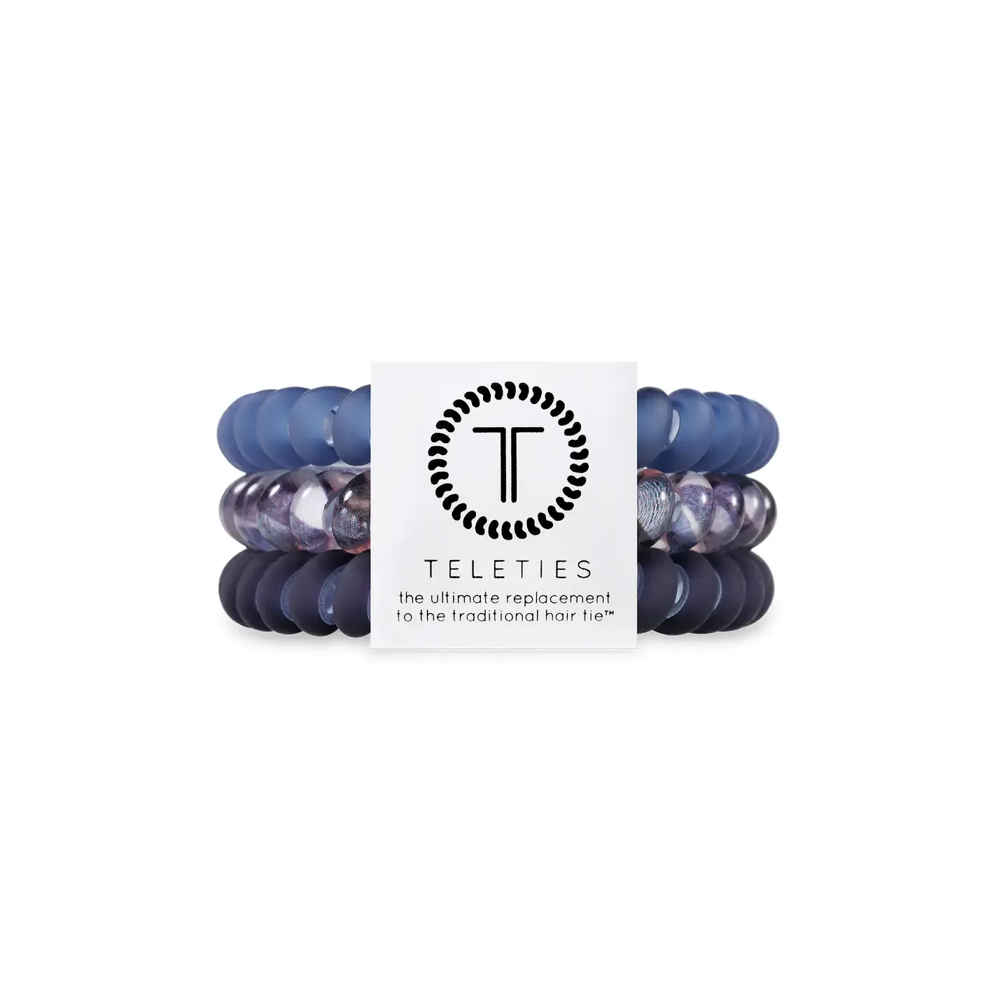 Teleties Small Midnight Rain Coils