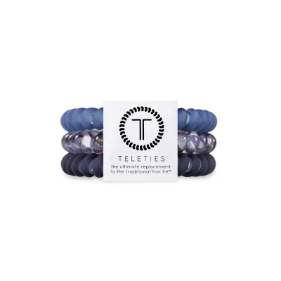Teleties Small Midnight Rain Coils