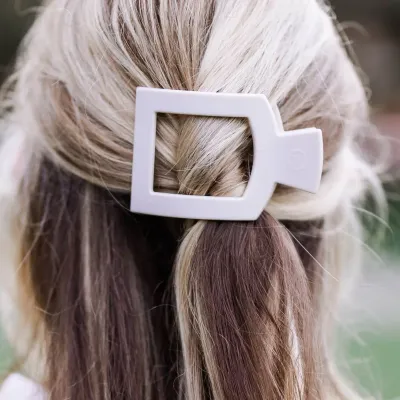 Toasted Medium Square Flat Clip