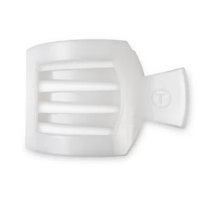Coconut White Large Square Flat Clip