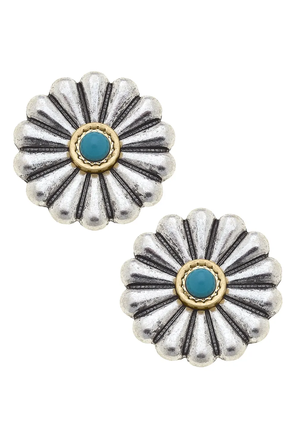 Canvas Monica Concho Studs