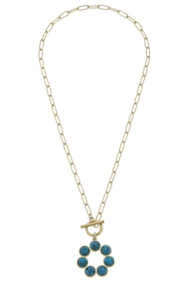 Canvas Rowdy Turquoise Necklace