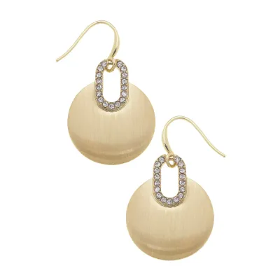 CANVAS Angelina Pave Circle Drop