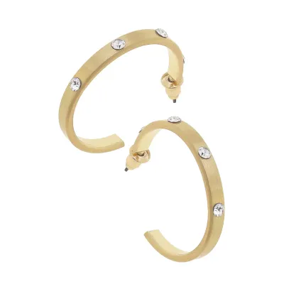Canvas Lorraine Rhinestone Hoop
