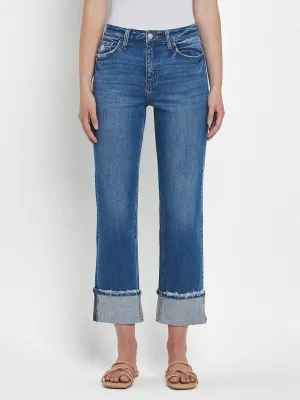 VERVET Victoria Cuffed Straight