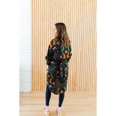 Winton &amp; Waits Wild &amp; Free Kimono